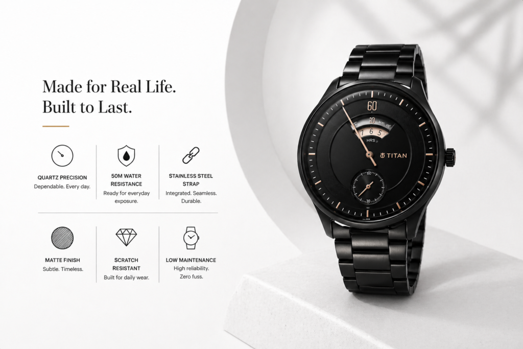 Titan Quartet Watch Review