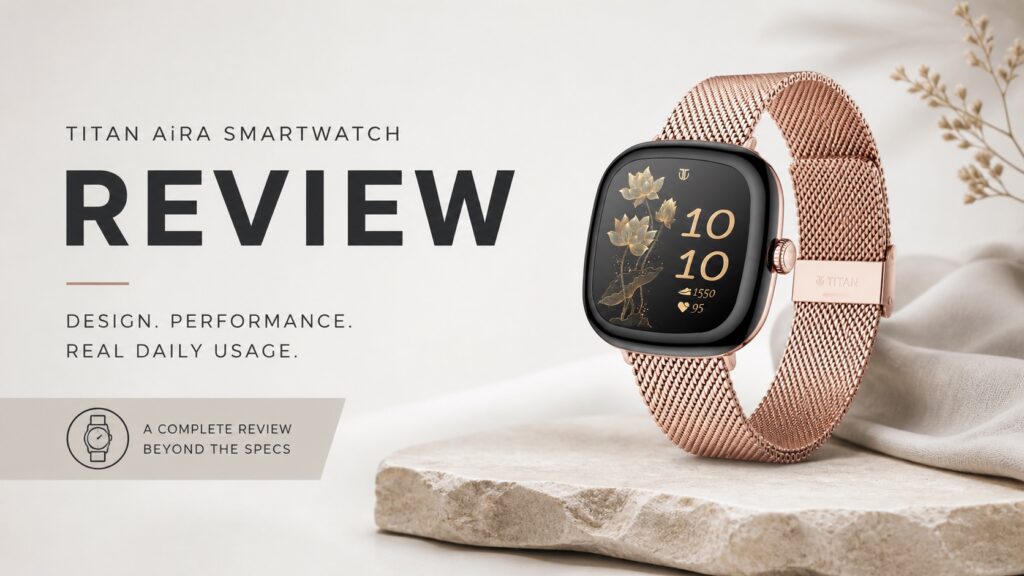 Titan AiRA Smartwatch Review